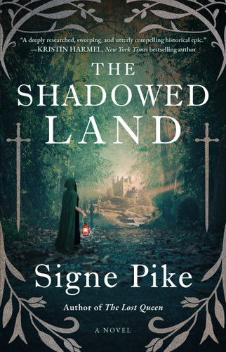 The Shadowed Land: A Novel (The Lost Queen) book cover by Signe Pike
