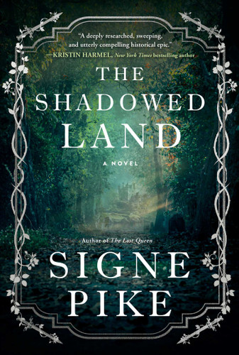 The Shadowed Land: A Novel (The Lost Queen) book cover by Signe Pike