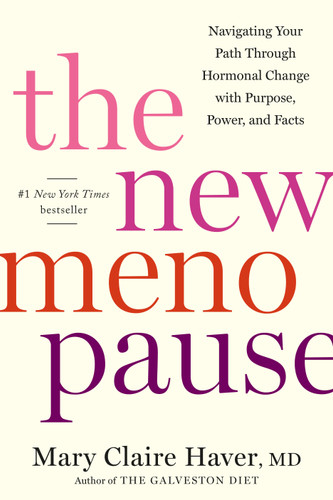 The New Menopause: Navigating Your Path Through Hormonal Change with Purpose, Power, and Facts book cover by Mary Claire Haver, MD