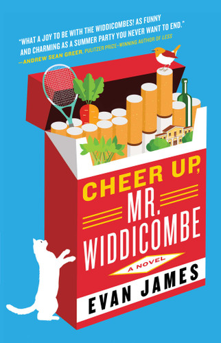 Cheer Up, Mr. Widdicombe: A Novel book cover by Evan James