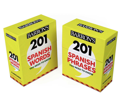 Spanish Words and Phrases You Need to Know Flashcard Set (Barron's Foreign Language Guides) book cover by Theodore Kendris