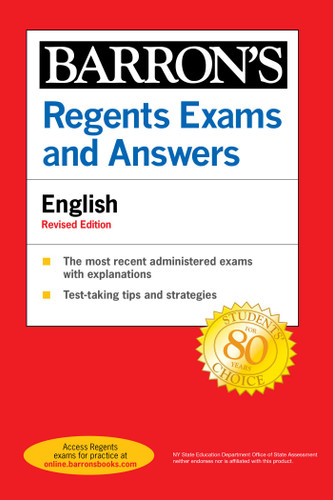 Regents Exams and Answers: English Revised Edition (Barron's New York Regents) book cover by Carol Chaitkin