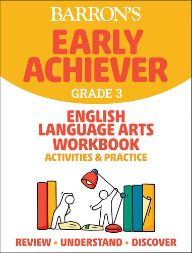 Barron's Early Achiever: Grade 3 English Language Arts Workbook Activities & Practice (Barron's Early Achiever) book cover by Barron's Educational Series