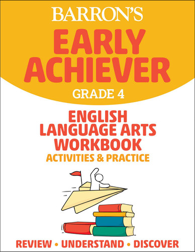 Barron's Early Achiever: Grade 4 English Language Arts Workbook Activities & Practice (Barron's Early Achiever) book cover by Barron's Educational Series