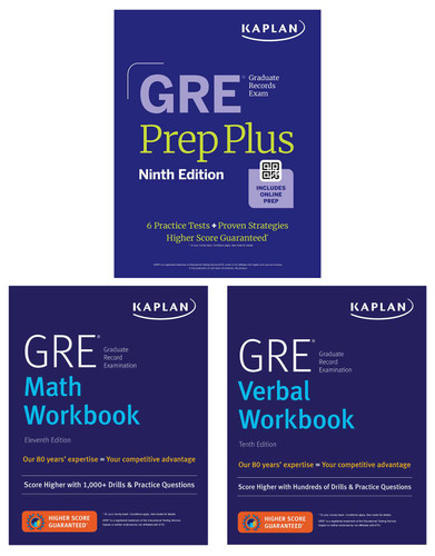GRE Complete Ninth Edition (2026): Includes 6 Full Length Practice Tests, 2500+ Practice Questions + Online Access to 1000+ Question Bank, Video Explanations, and a Kaplan Live Online Class (Kaplan Test Prep) book cover by Kaplan Test Prep