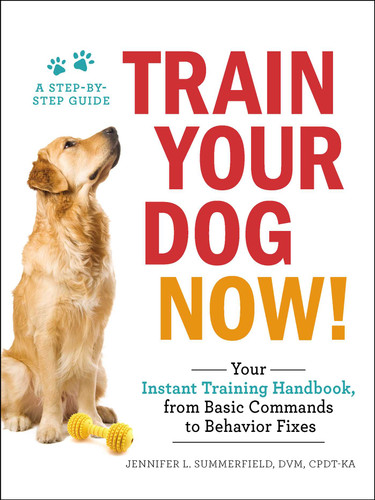 Train Your Dog Now!: Your Instant Training Handbook, from Basic Commands to Behavior Fixes book cover by Jennifer L. Summerfield