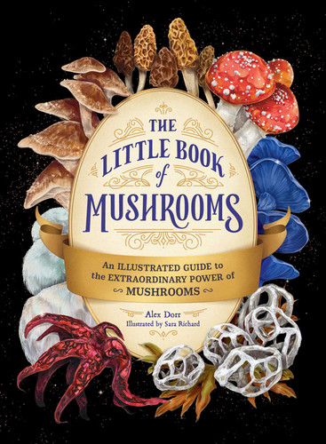 The Little Book of Mushrooms: An Illustrated Guide to the Extraordinary Power of Mushrooms book cover by Alex Dorr