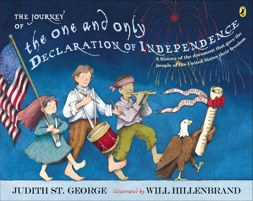 The Journey of the One and Only Declaration of Independence book cover by Judith St. George