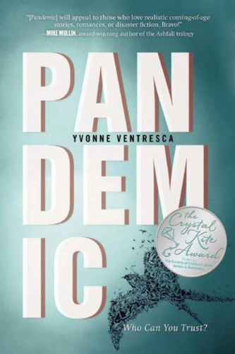 Pandemic book cover by Yvonne Ventresca