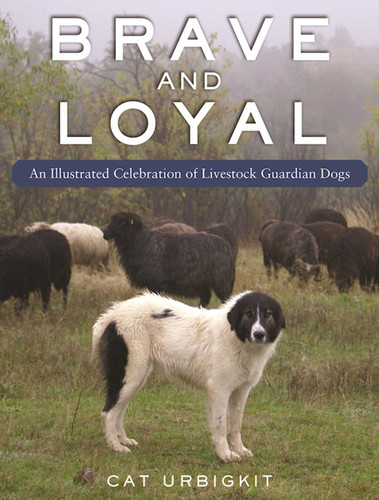Brave and Loyal: An Illustrated Celebration of Livestock Guardian Dogs book cover by Cat Urbigkit