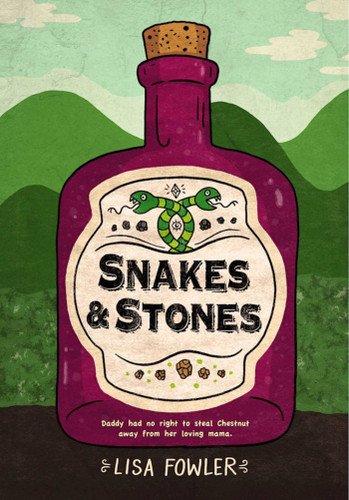 Snakes and Stones book cover by Lisa Fowler