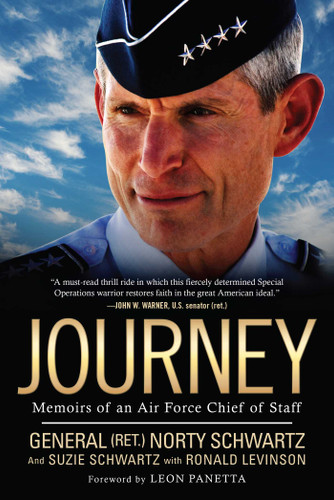 Journey: Memoirs of an Air Force Chief of Staff book cover by Norty Schwartz, Ron Levinson, Suzie Schwartz