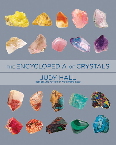 Encyclopedia of Crystals, Revised and Expanded book cover by Judy Hall