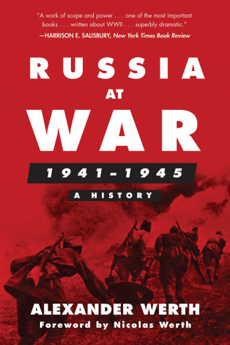 Russia at War, 1941–1945: A History book cover by Alexander Werth