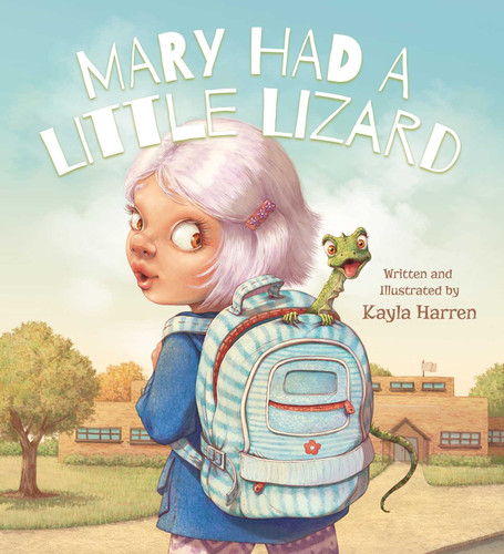Mary Had a Little Lizard book cover by Kayla Harren