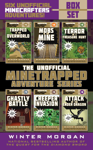 The Unofficial Minetrapped Adventure Series Box Set: Six Unofficial Minecrafters Adventures! book cover by Winter Morgan