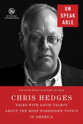 Unspeakable book cover by Chris Hedges