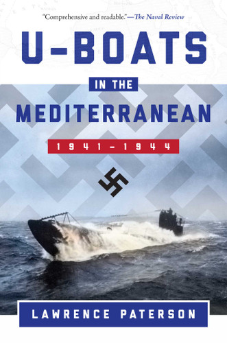U-Boats in the Mediterranean: 1941–1944 book cover by Paterson Lawrence