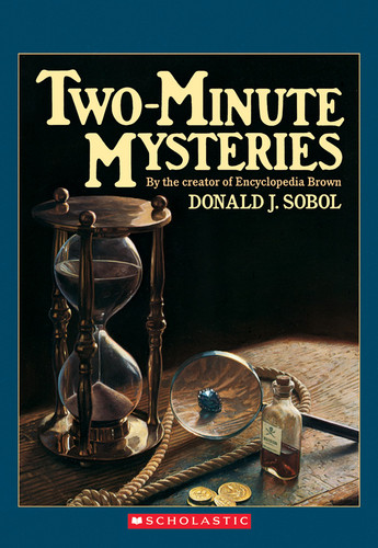 Two-minute Mysteries book cover by Donald J. Sobol