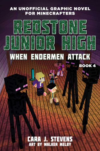 When Endermen Attack: Redstone Junior High #4 (Redstone Junior High) book cover by Cara J. Stevens