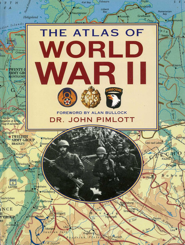 The Atlas of World War II book cover by John Pimlott