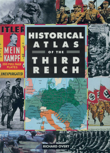 Historical Atlas of the Third Reich book cover by Richard Overy