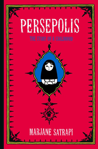 Persepolis: The Story of a Childhood (Pantheon Graphic Library) book cover by Marjane Satrapi