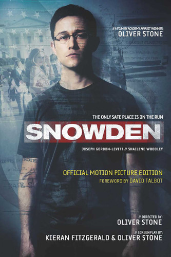 Snowden: The Only Safe Place is On the Run book cover by Kieran Fitzgerald, Oliver Stone