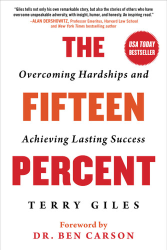 The Fifteen Percent: Overcoming Hardships and Achieving Lasting Success book cover by Terry Giles