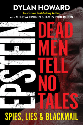 Epstein: Dead Men Tell No Tales (Front Page Detectives) book cover by Dylan Howard, Melissa Cronin, James Robertson