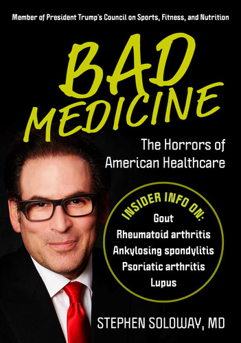 Bad Medicine: The Horrors of American Healthcare book cover by Stephen Soloway