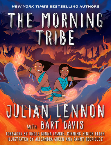 The Morning Tribe: A Graphic Novel book cover by Julian Lennon, Bart Davis