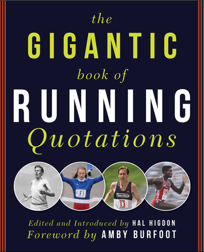 The Gigantic Book of Running Quotations book cover by 