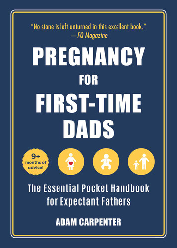 Pregnancy for First-Time Dads: The Essential Pocket Handbook for Expectant Fathers book cover by Adam Carpenter