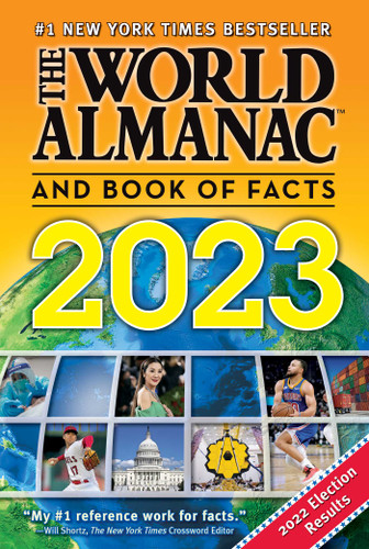 The World Almanac and Book of Facts 2023 (The World Almanac and Book of Facts) book cover by Sarah Janssen