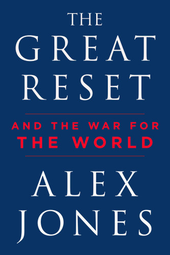 The Great Reset: And the War for the World book cover by Alex Jones