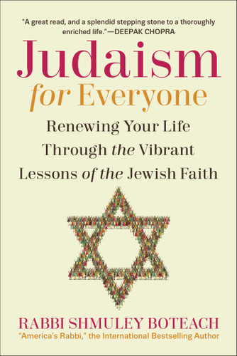 Judaism for Everyone: Renewing Your Life Through the Vibrant Lessons of the Jewish Faith book cover by Shmuley Boteach