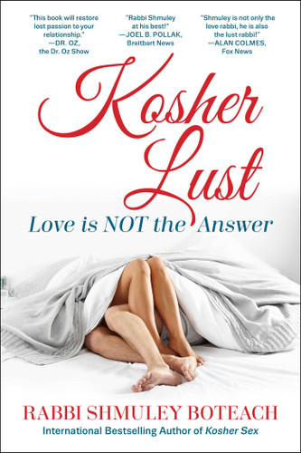 Kosher Lust: Love is Not the Answer book cover by Shmuley Boteach