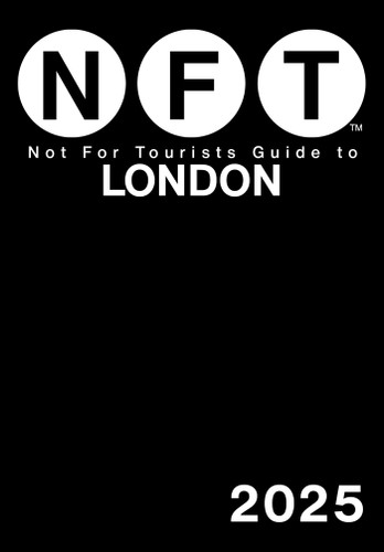 Not For Tourists Guide to London 2025 (Not For Tourists) book cover by Not For Tourists