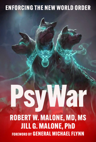PsyWar: Enforcing the New World Order book cover by Robert W. Malone, Jill Glasspool Malone