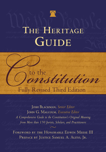 The Heritage Guide to the Constitution: Fully Revised Third Edition book cover by 