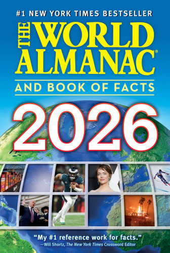 The World Almanac and Book of Facts 2026 (The World Almanac and Book of Facts) book cover by Sarah Janssen