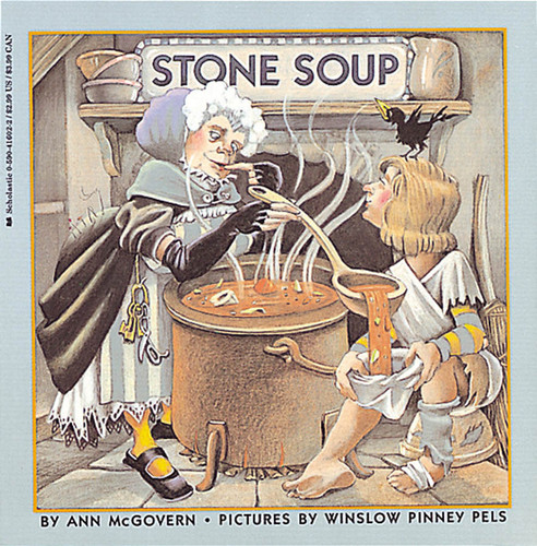 Stone Soup book cover by Ann McGovern