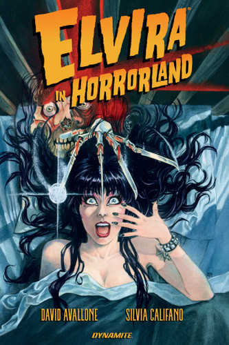 Elvira: In Horrorland book cover by David Avalone