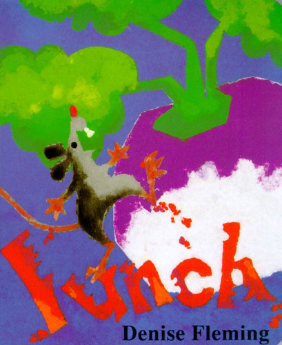 Lunch book cover by Denise Fleming