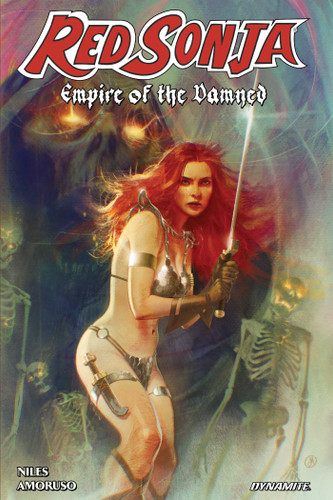 Red Sonja: Empire Of The Damned book cover by Steve Niles