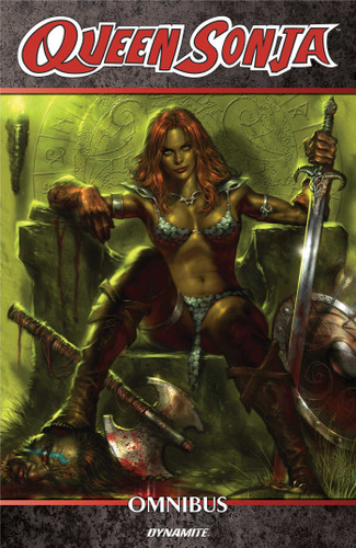 Queen Sonja Omnibus Vol. 2 book cover by Luke Lieberman, Arvid Nelson