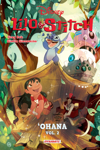 Lilo & Stitch Vol. 2: Ohana book cover by Greg Pak