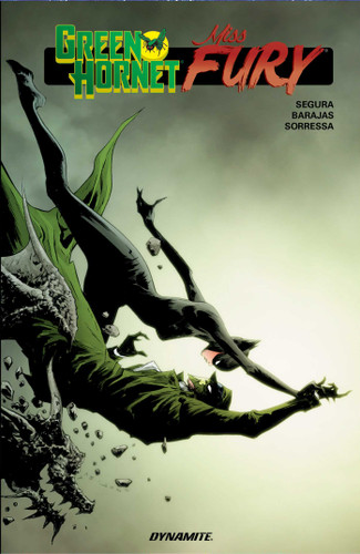 Green Hornet/Miss Fury book cover by Alex Segura
