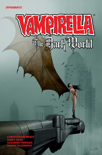 Vampirella (2020) Vol. 9: The Dark World book cover by Christopher Priest